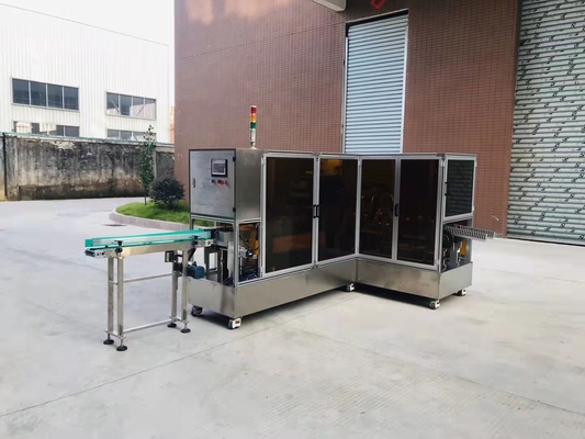 機械を建てるピザ箱のカートンを取り除かせる機械に食糧フルーツ箱