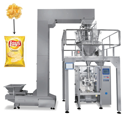自動ポテト チップのパッキング機械コーヒー豆は穀物のパッキング機械を播く