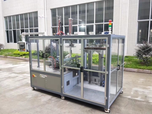 航空機は機械を作る箱のパッキング機械ずき紙のボール紙を波形を付けた